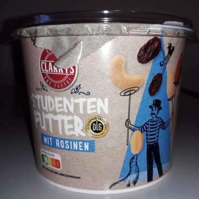 Clarkys Studentenfutter mit Rosinen