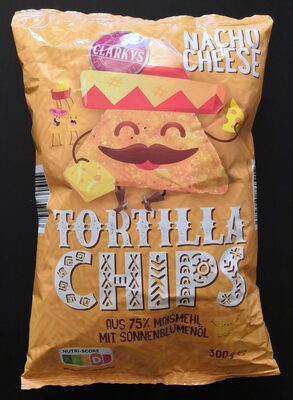 Clarkys Tortilla Chips Nacho Cheese