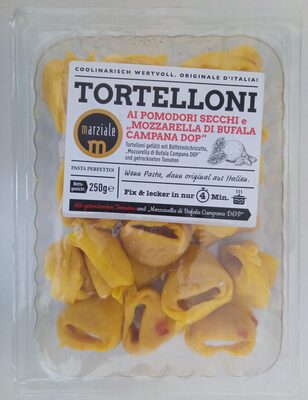 Marziale TORTELLONI AI POMODORI SECCHI "MOZZARELLA DI BUFALA CAMPANA DOP"