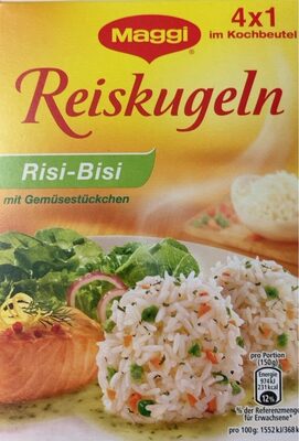 Maggi Reiskugeln Risi-Bisi