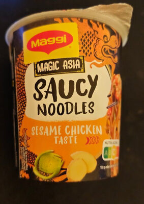 Maggi Saucy Noodles Sesame Chicken Taste
