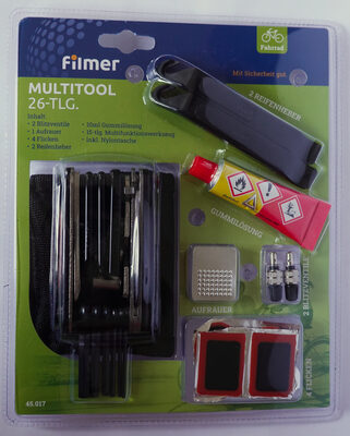 Filmer Fahrrad Multitool 26-tlg.