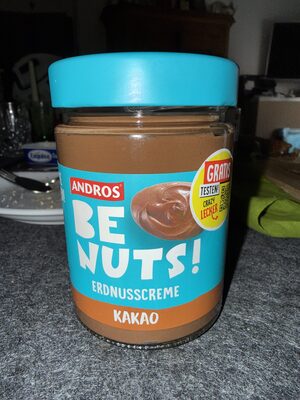 Andros Be Nuts! Erdnusscreme