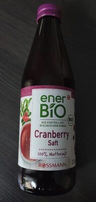 enerBIO Cranberry Saft