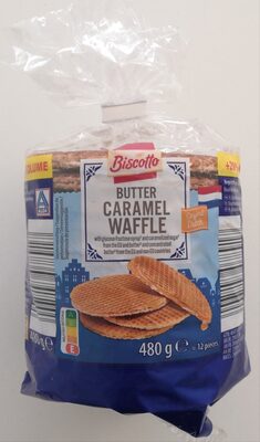 Biscotto Karamell Waffeln