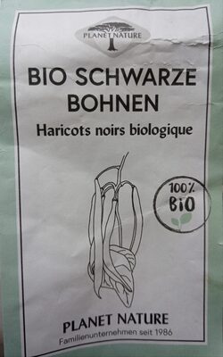 PLANET NATURE BIO SCHWARZE BOHNEN Haricorts noirs biologique