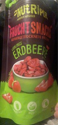 Nutripur Fruchtsnacks Erdbeere