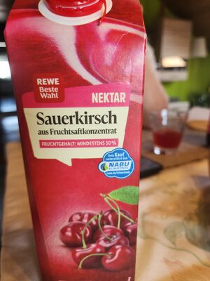 Rewe Beste Wahl Sauerkirschnektar