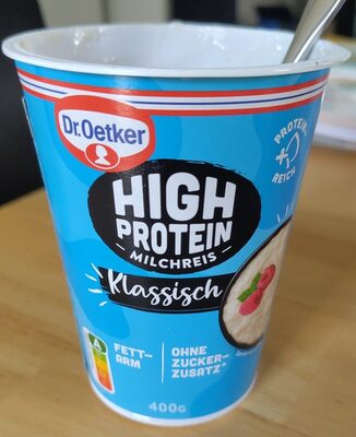 Dr. Oetker High Protein Mahlzeit Milchreis