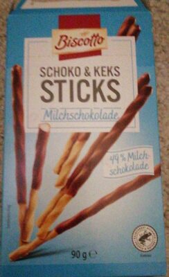 Biscotto Schoko & Keks Sticks - Milchschokolade