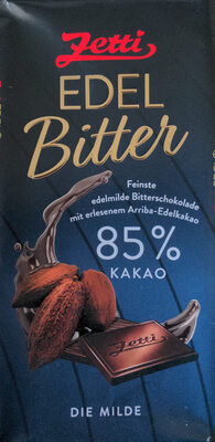 Zetti Edel-Bitter 85% Kakao